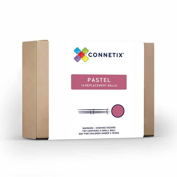 Connetix Tiles Pastel 16 Piece Replacement Balls