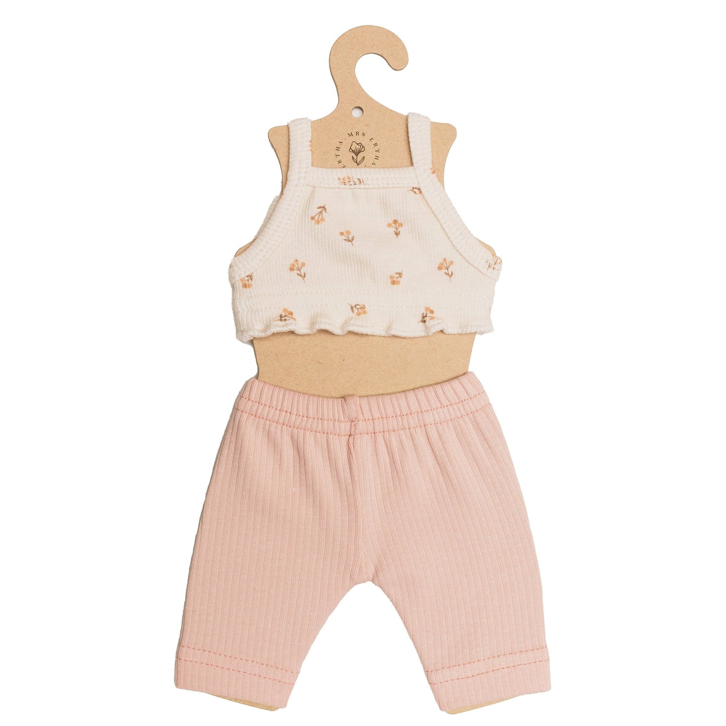 Mrs Ertha Loretas Doll Clothes 34-36 cm Flower Buds Leggings Set