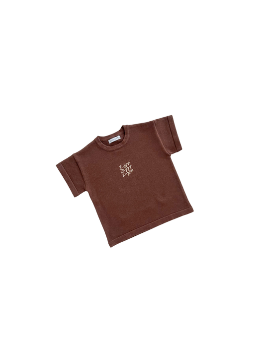 Ziggy Lou Signature Tee Chocolate