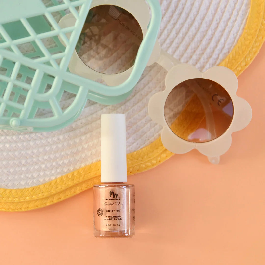 No Nasties Scented Kids Nail Polish Fruity Fun Peach