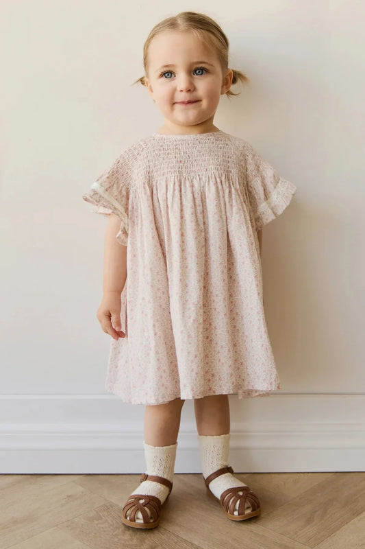 Jamie Kay Organic Cotton Malia Dress Claudette Rose