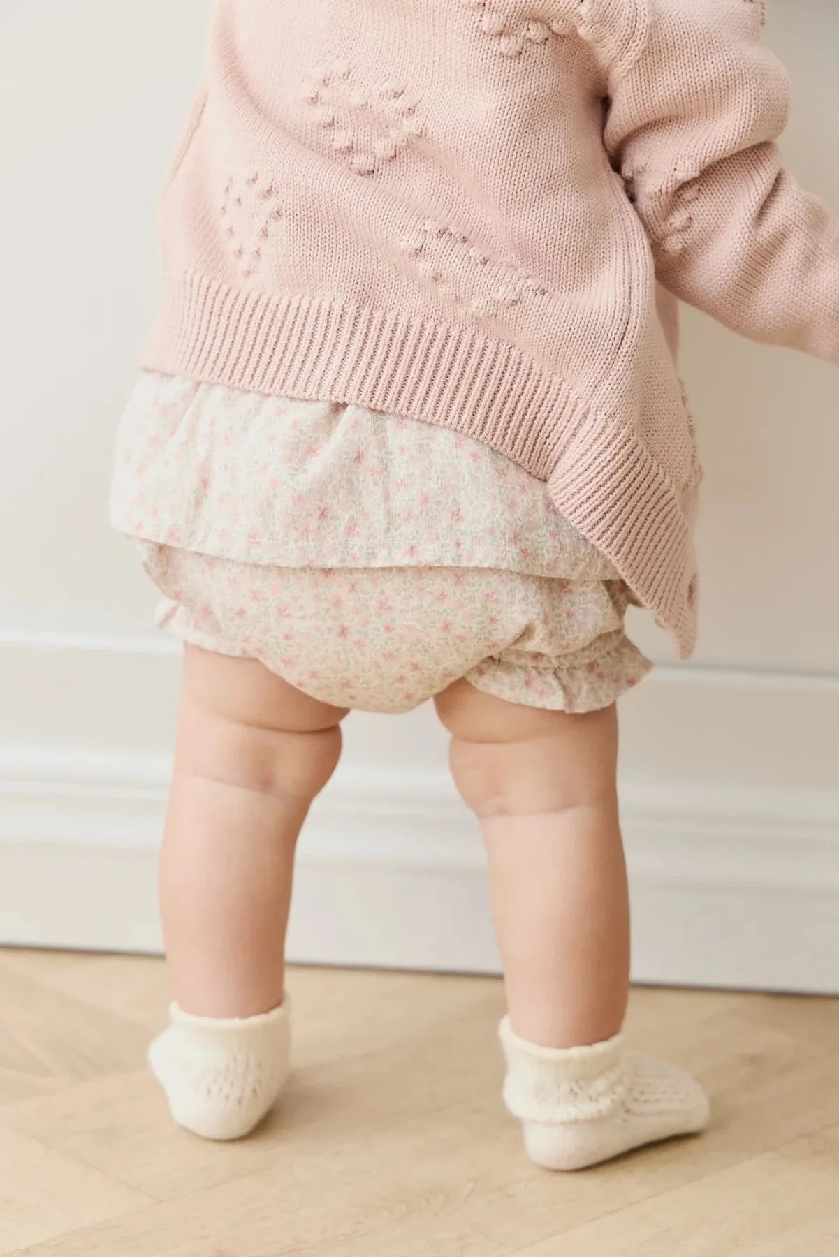 Jamie Kay Organic Cotton Frill Bloomer Claudette Rose
