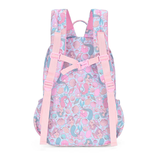 Kinnder Junior Kindy/School Backpack Mermaid Aqua