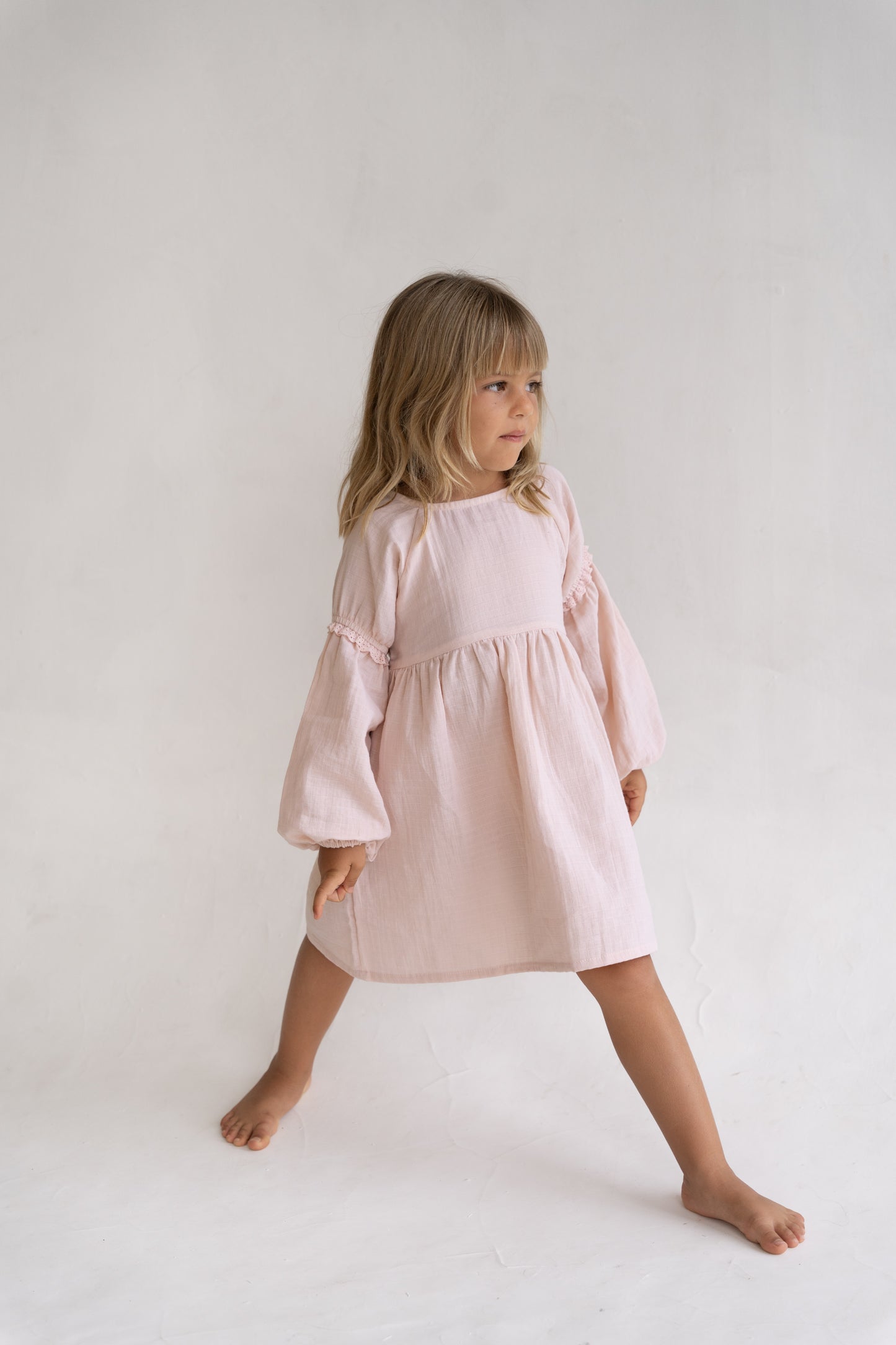 Illoura The Label Maggie Dress Pink Salt
