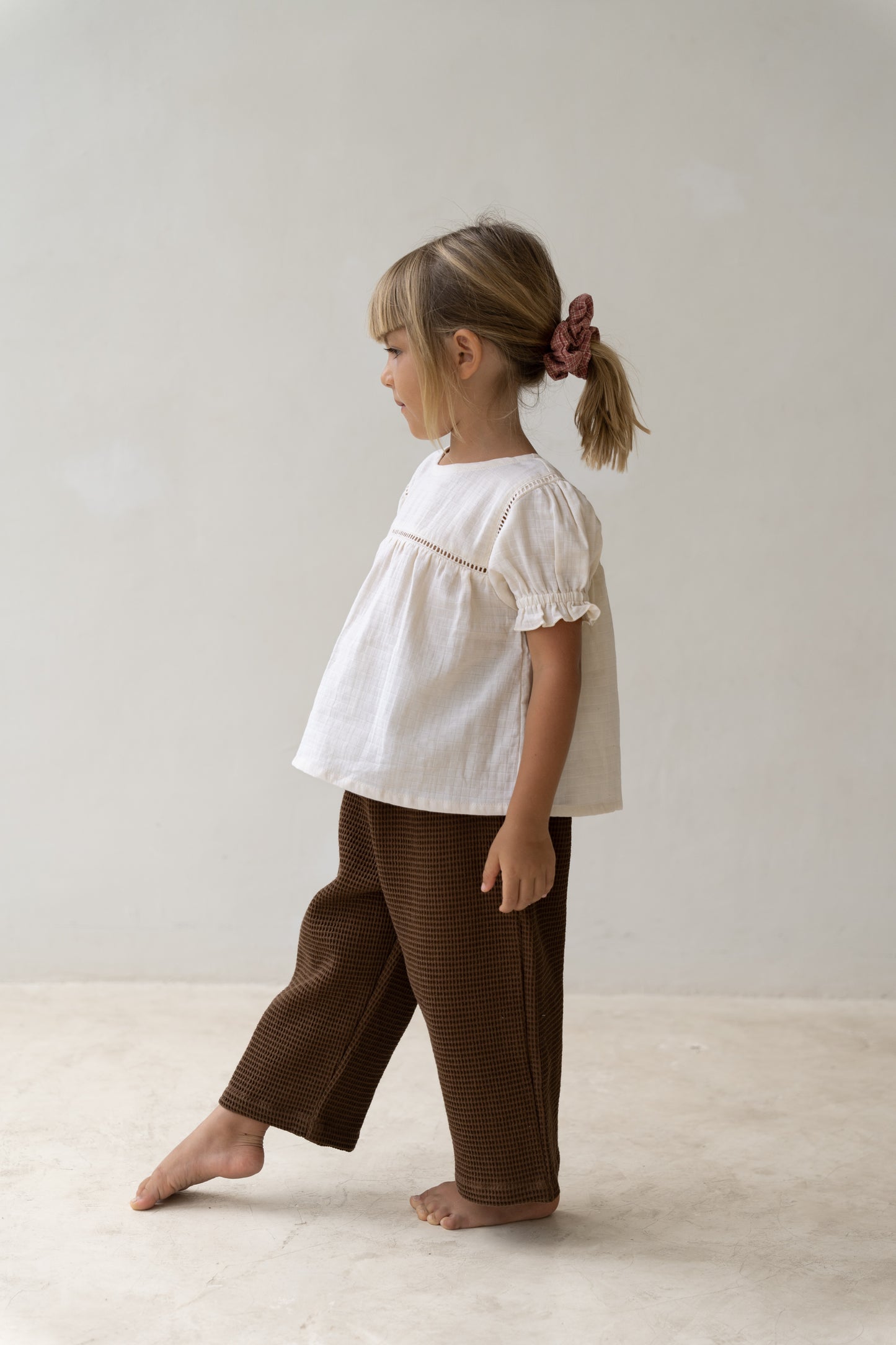 Illoura The Label Clover Blouse Ecru