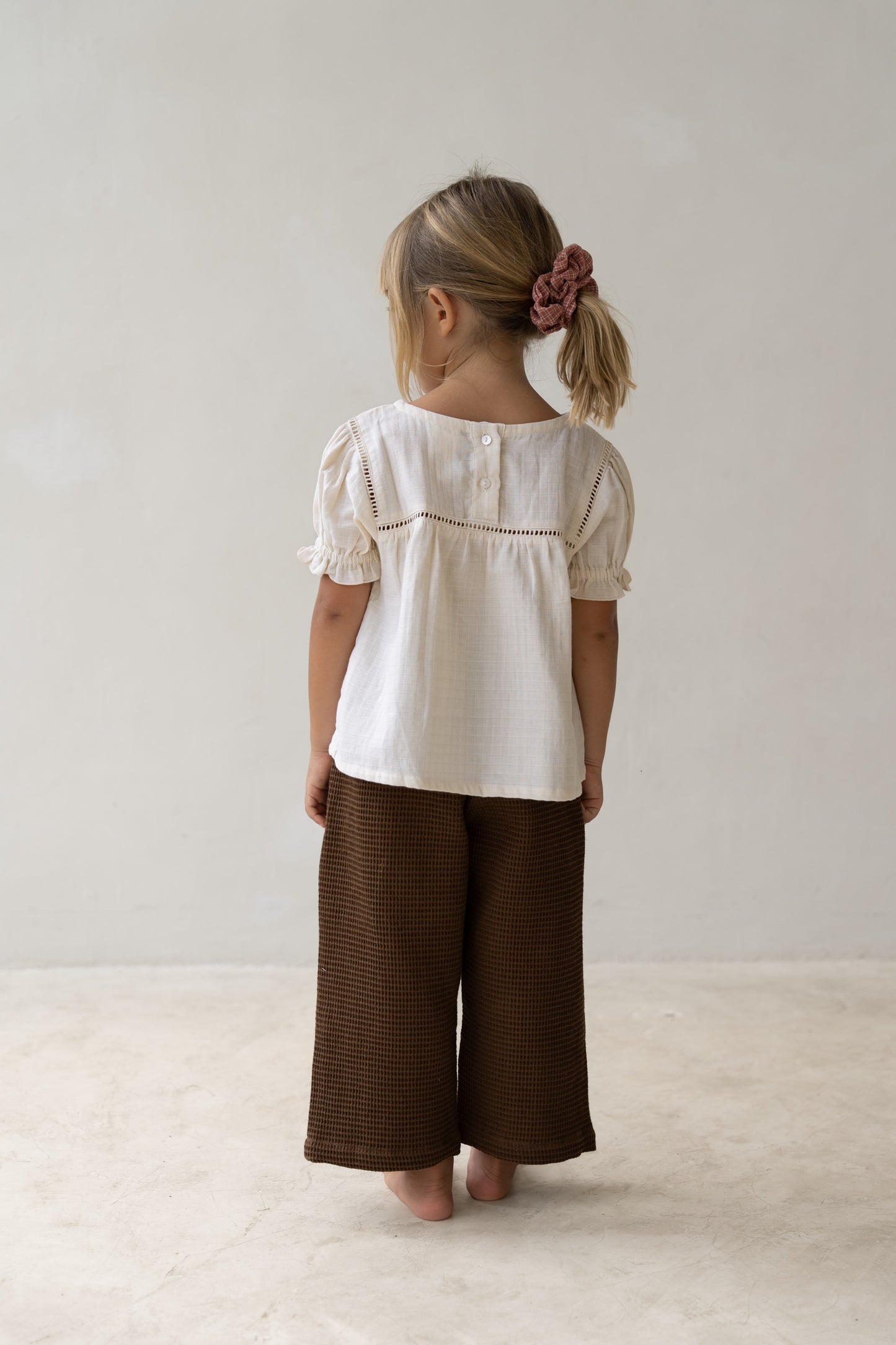 Illoura The Label Clover Blouse Ecru