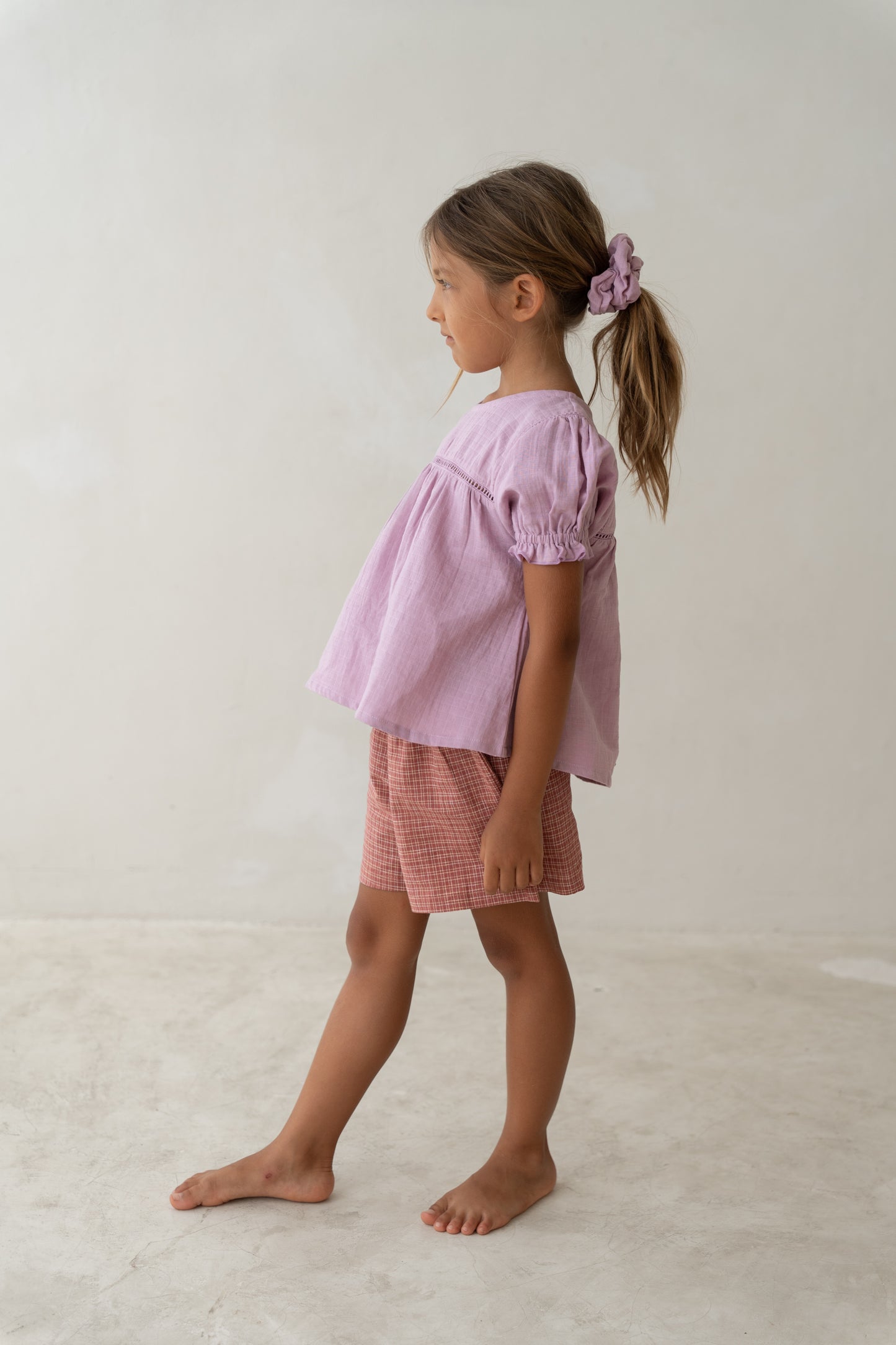 Illoura The Label Clover Blouse Mauve