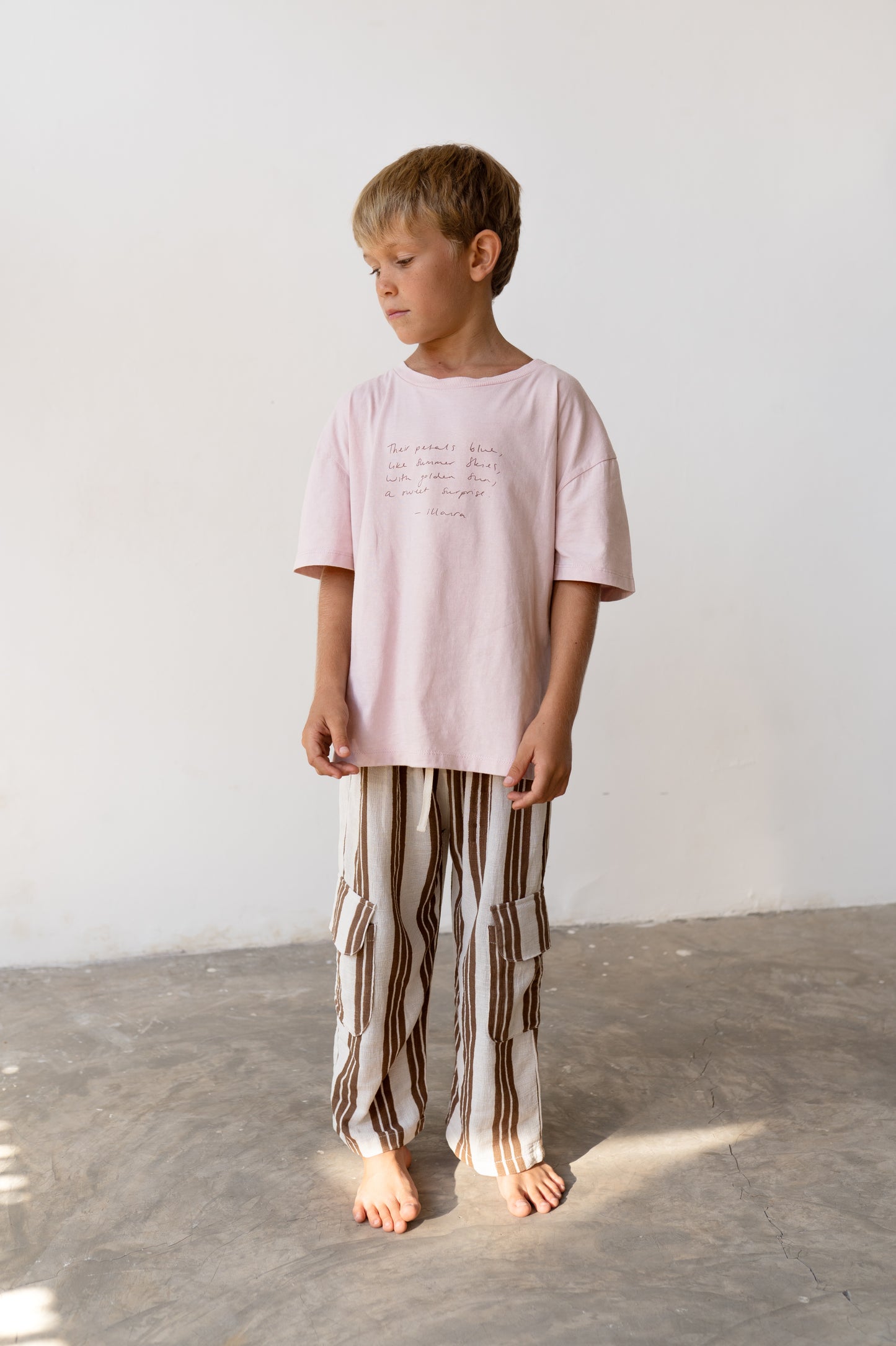 Illoura The Label Hennie Pants Cocoa Stripe