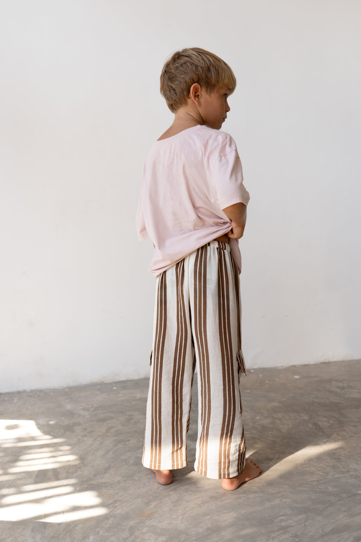 Illoura The Label Hennie Pants Cocoa Stripe