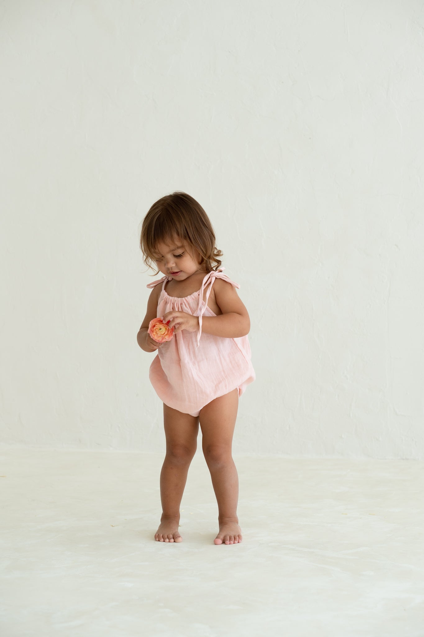 Illoura The Label Lottie Romper Peony