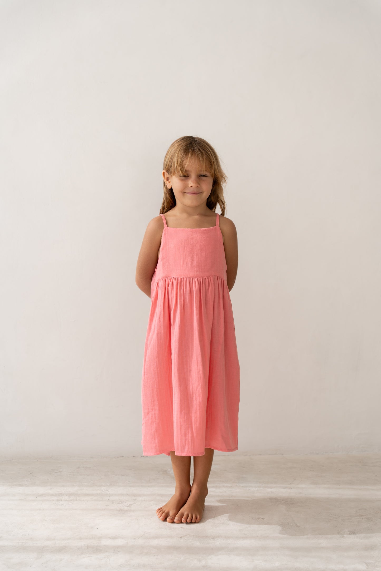 Illoura The Label Field Dress Hibiscus
