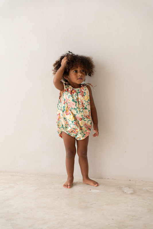 Illoura The Label Lottie Romper Garden Floral