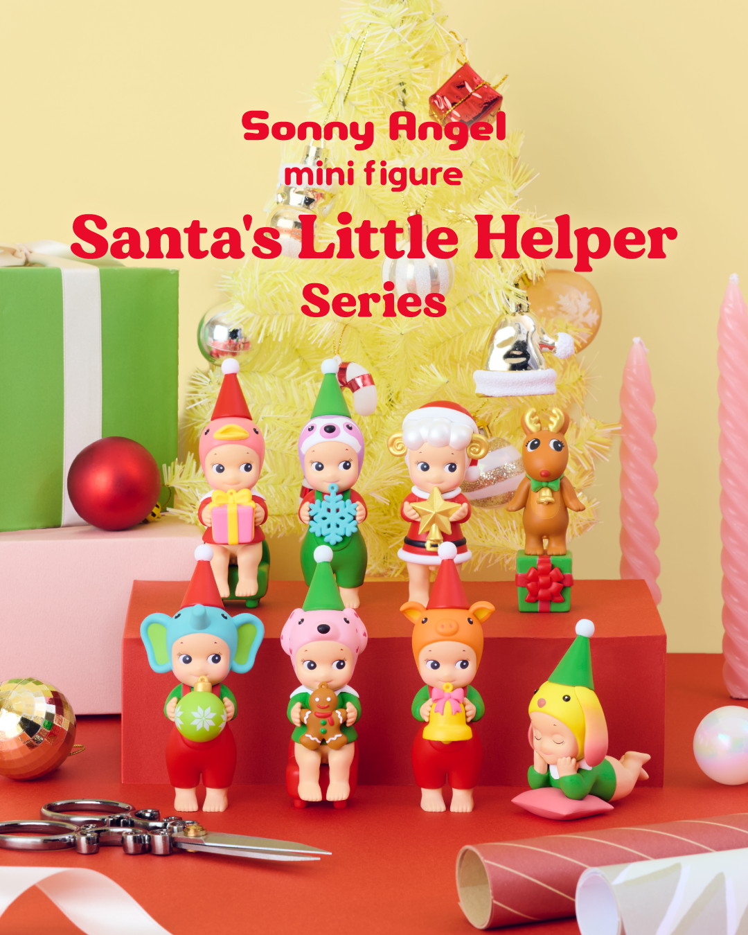 Sonny Angel Limited Edition Mini Figure Santas Little Helper Series