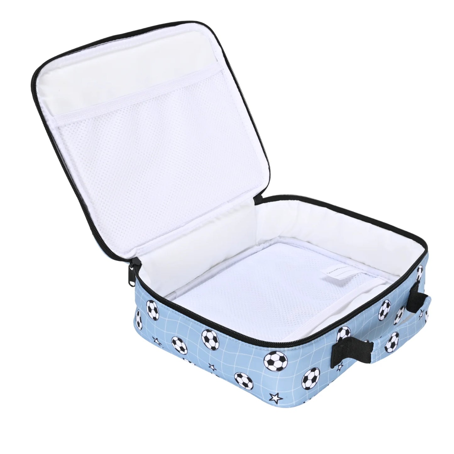 Kinnder Junior Insulated Lunch Bag and Ice Pack Soccer Star