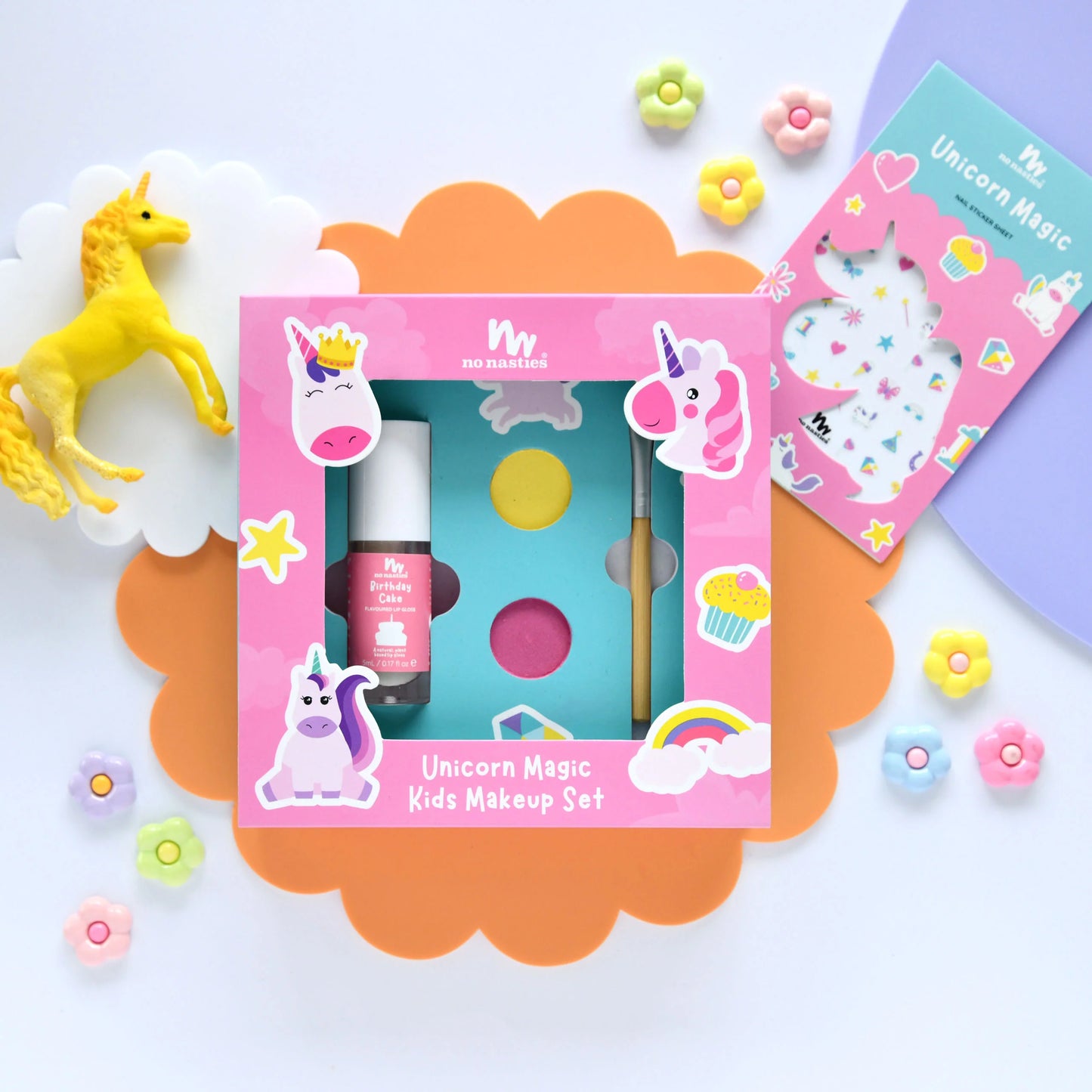 No Nasties Unicorn Magic Kids Makeup Gift Set