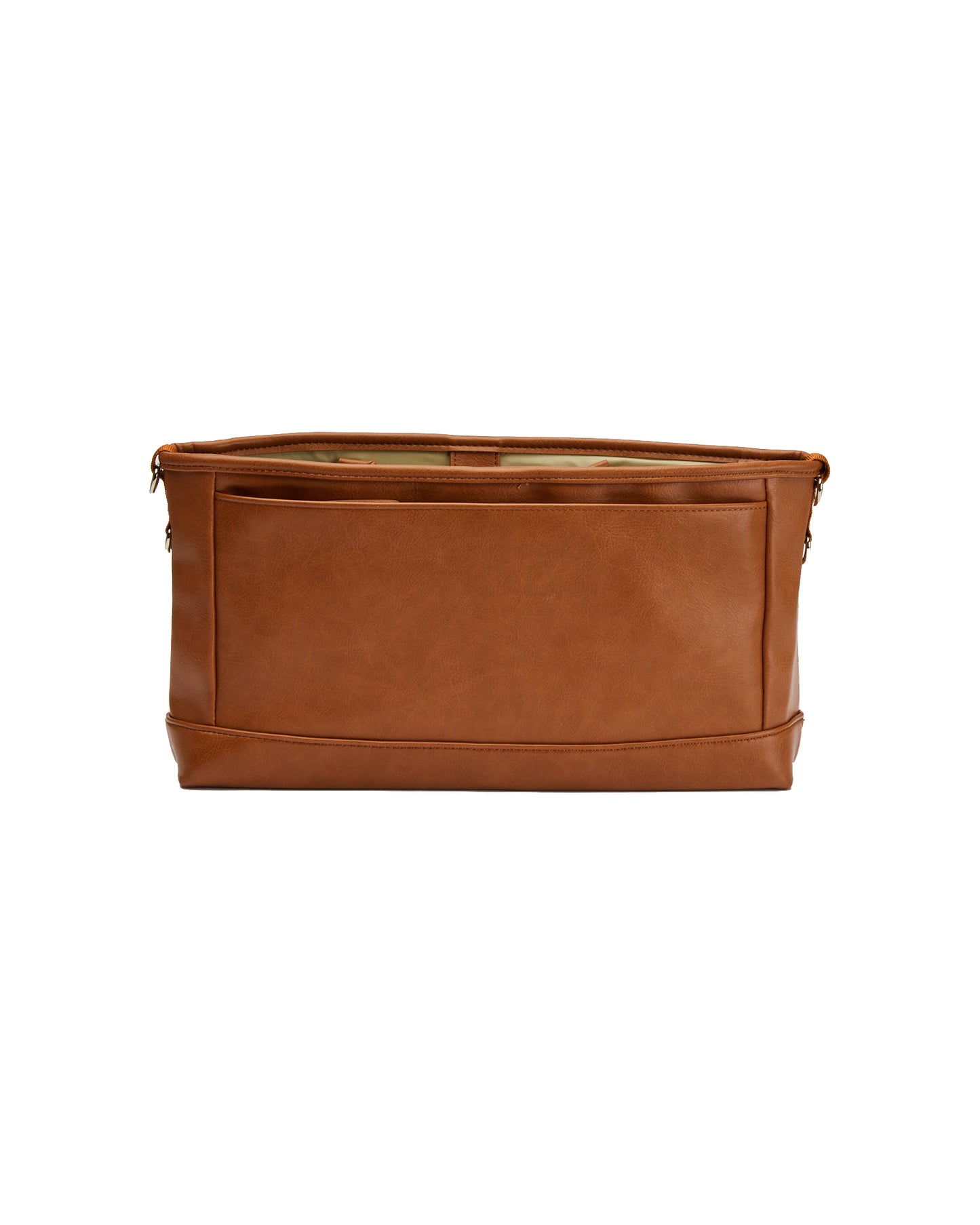 OiOi Vegan Leather Stroller Organiser Tan