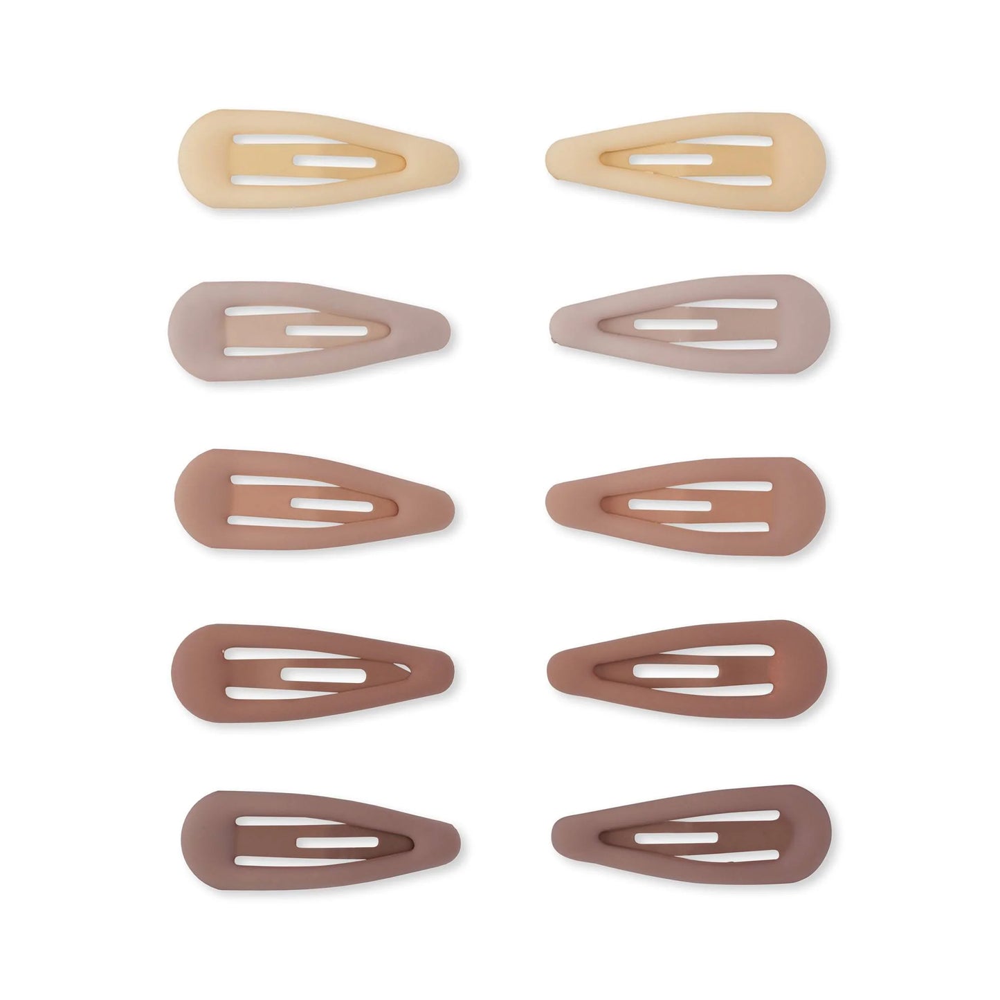 Konges Sløjd 10 Pack Mini Hair Clips Rosie Shades