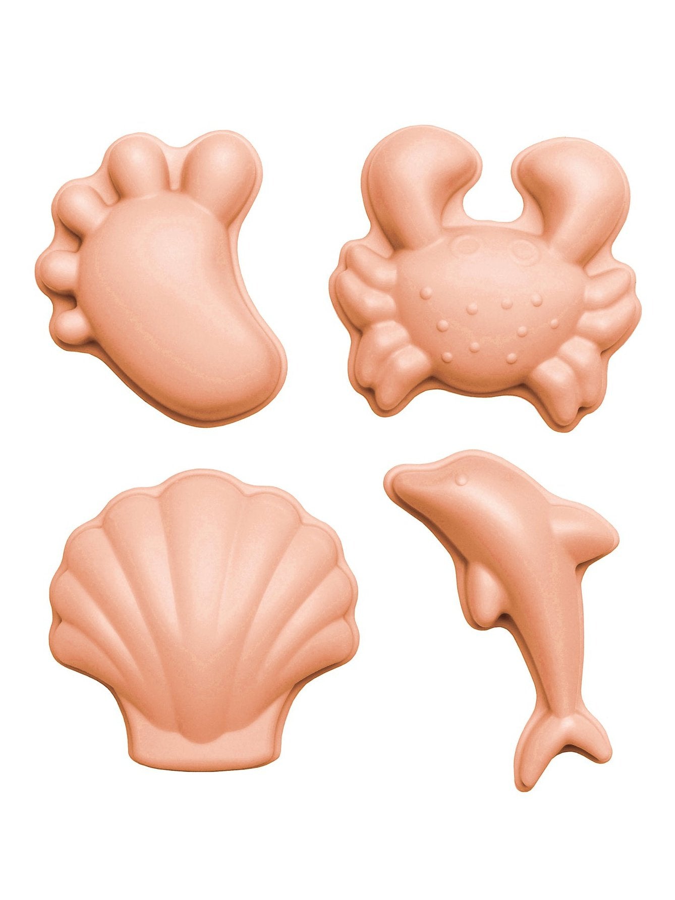 Scrunch Sand Moulds Coral