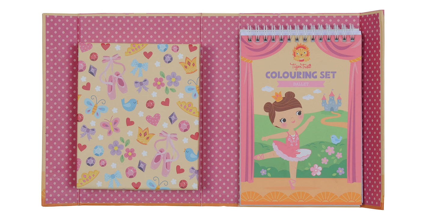 Tiger Tribe Colouring Set Ballet