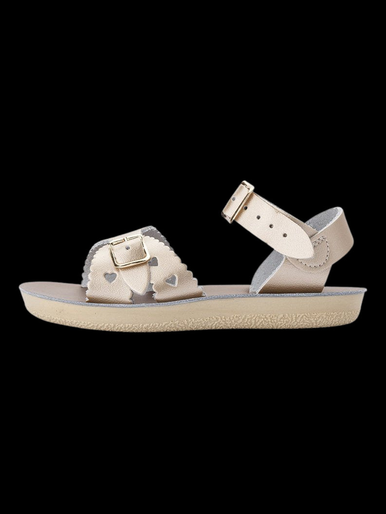 Salt Water Sandals Sun San Sweetheart Gold