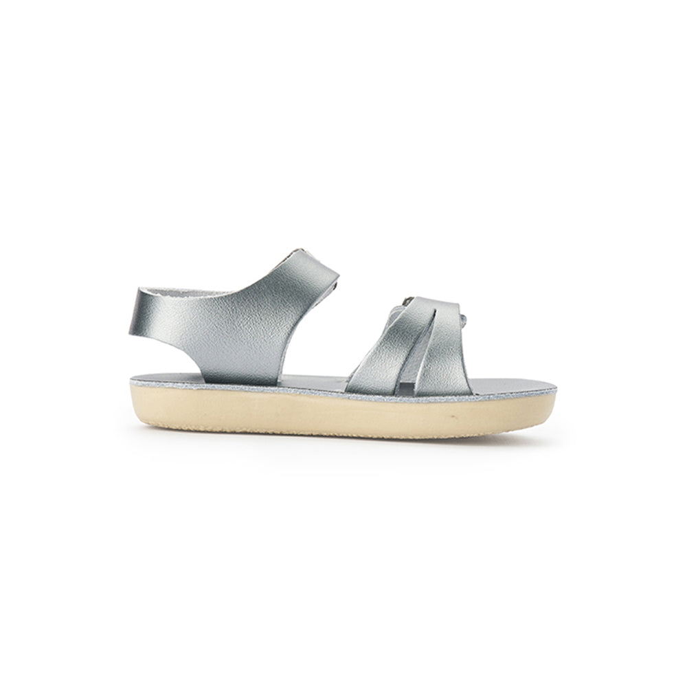 Salt Water Sandals Sun San Sea Wee Pewter