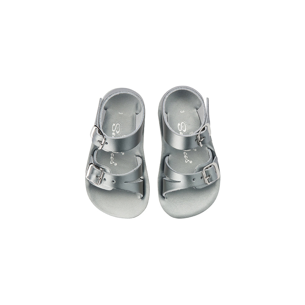 Salt Water Sandals Sun San Sea Wee Pewter