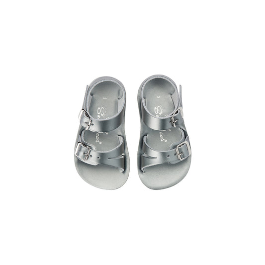 Salt Water Sandals Sun San Sea Wee Pewter