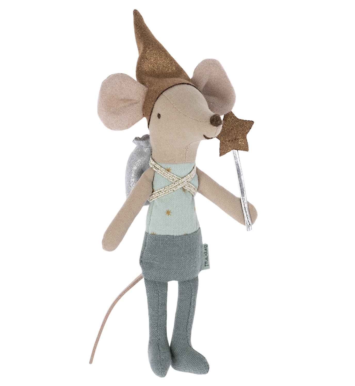 Maileg Tooth Fairy Mouse in Box Blue