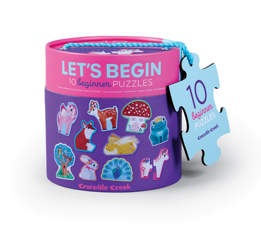 Crocodile Creek Lets Begin Puzzle Unicorn