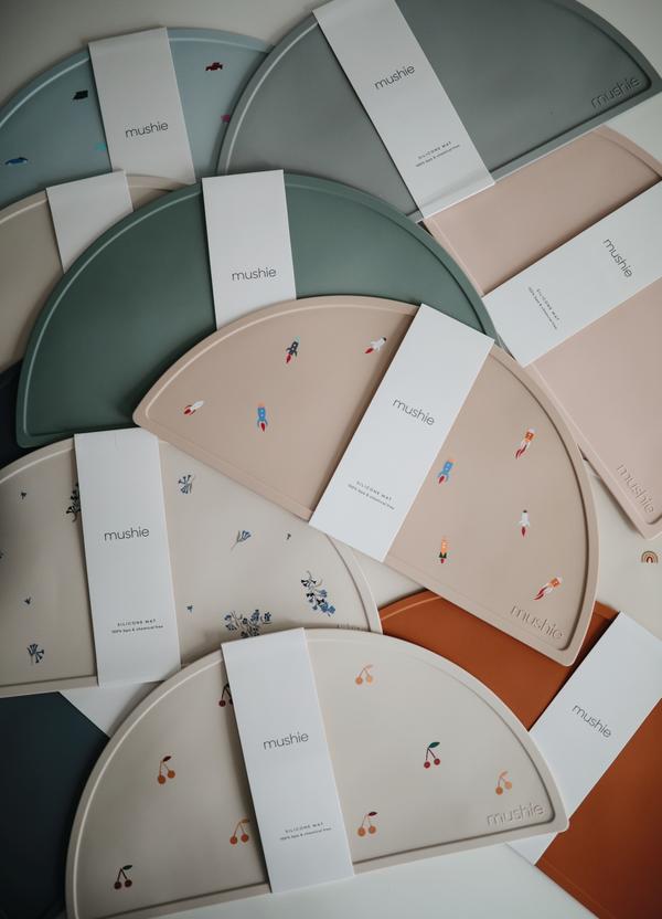 Mushie Silicone Place Mat Dried Thyme