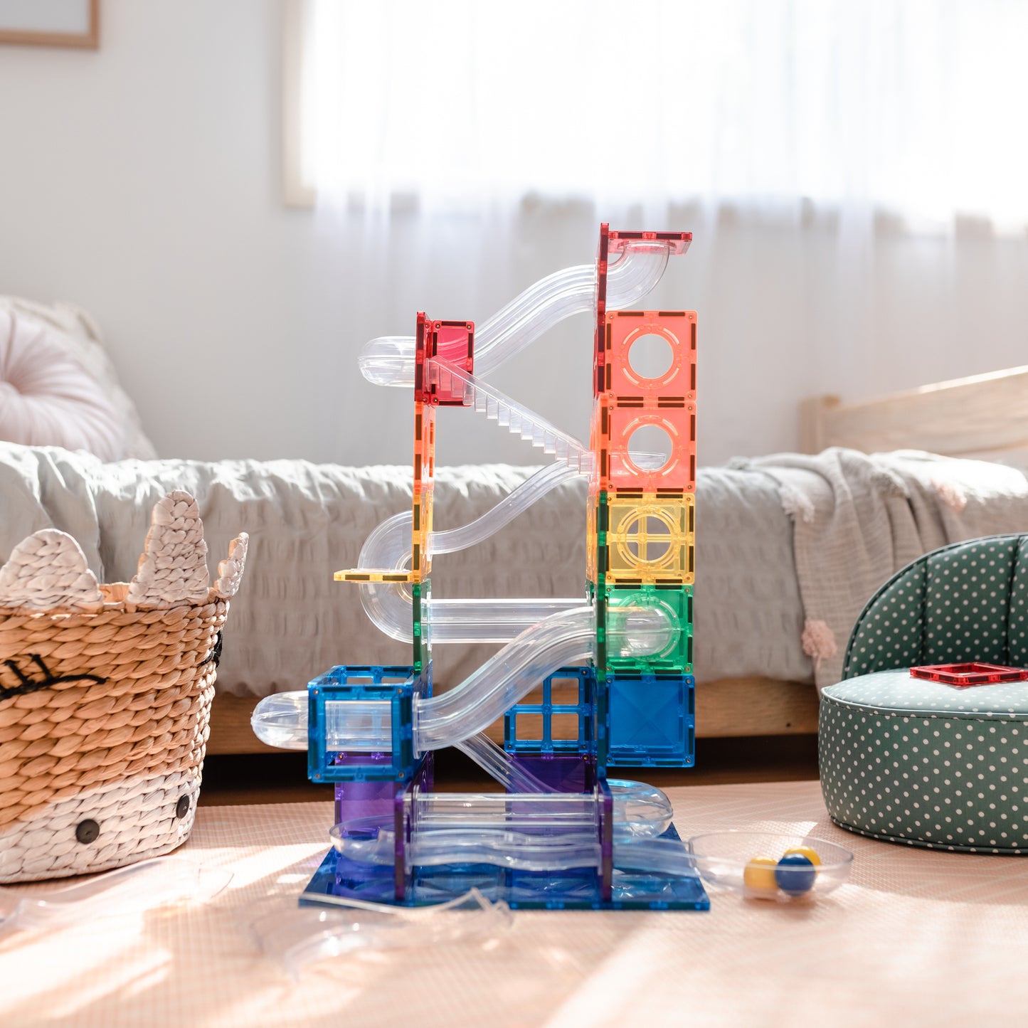 Connetix Tiles 92 Piece Ball Run