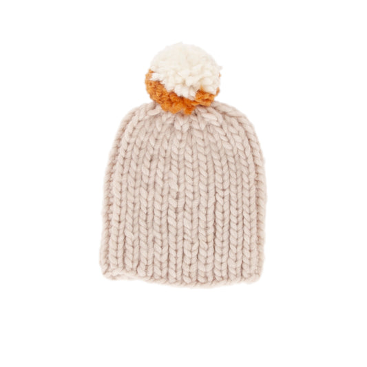 Acorn Journey Chunky Beanie Oatmeal