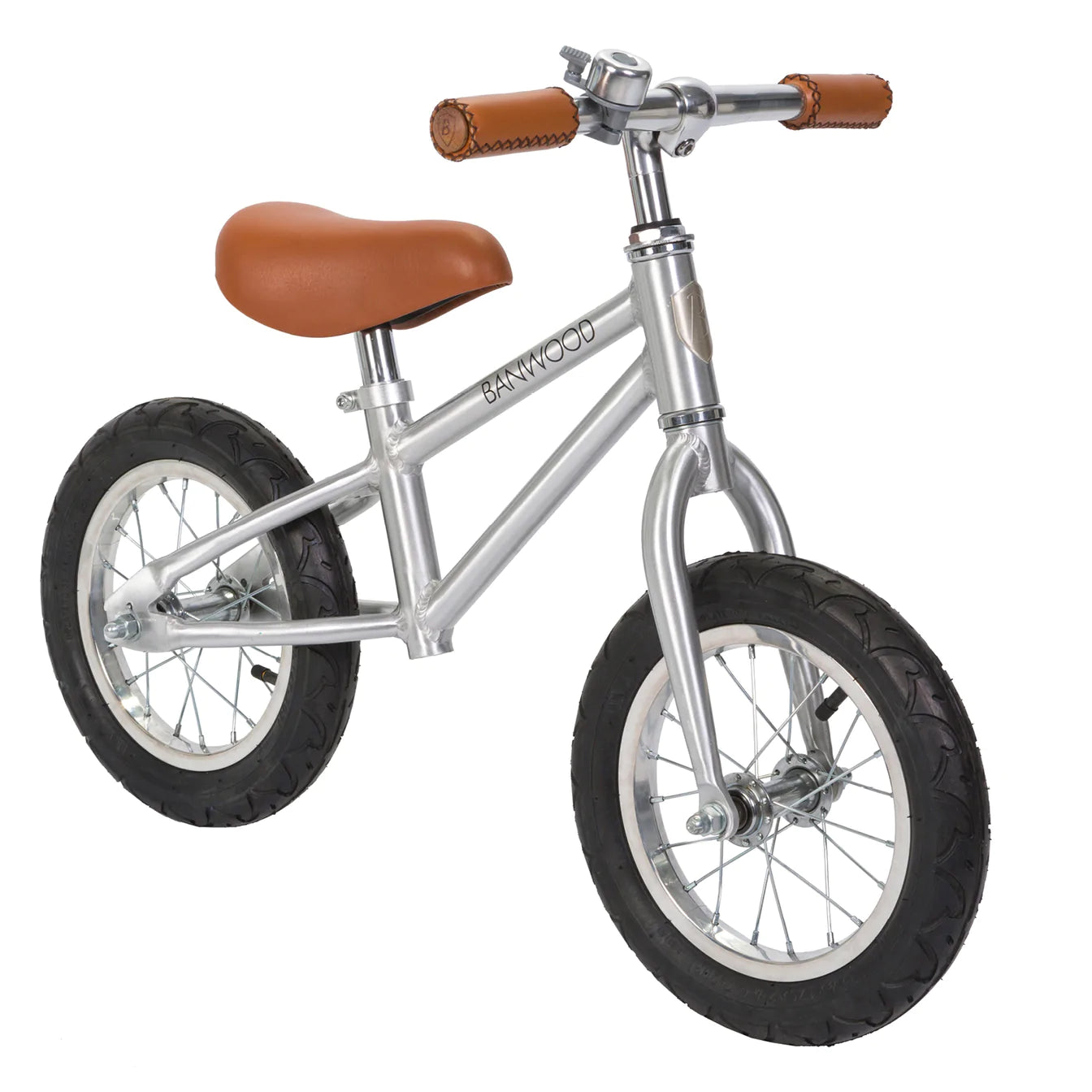 Banwood First Go Balance Bike Chrome