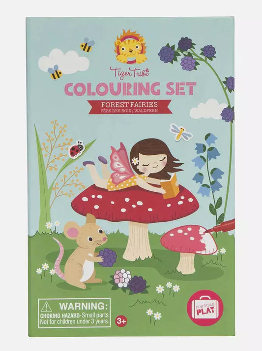 Tiger Tribe Colouring Set Forest Fairies