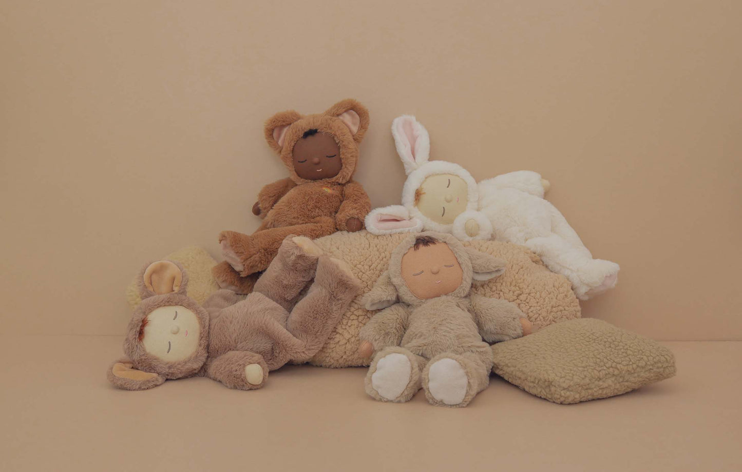 Olli Ella Cozy Dozy Dinkum Doll Bunny Moppet