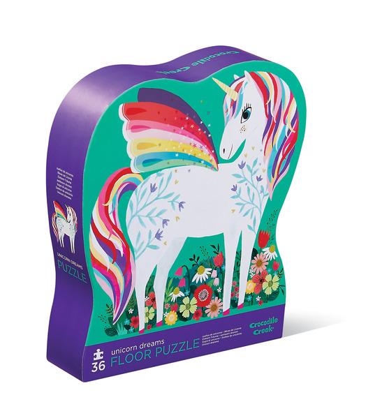 Crocodile Creek 36pc Floor Puzzle Unicorn Dreams