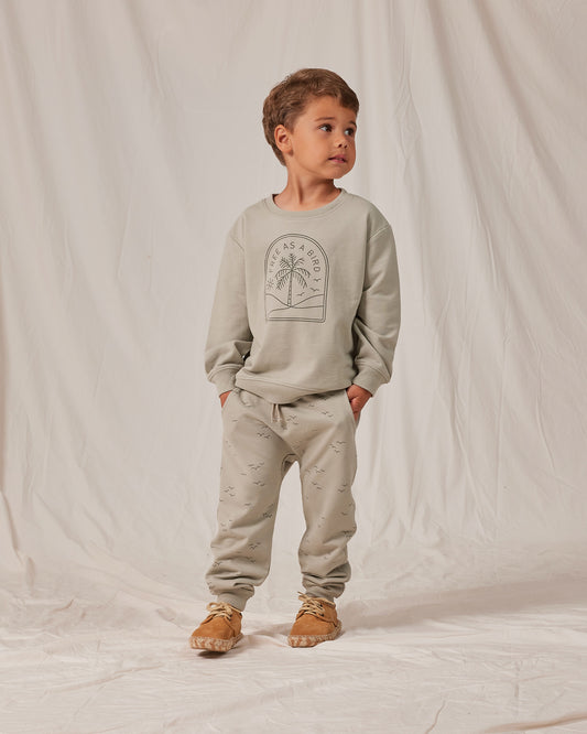 Rylee + Cru Sweatpant Flight Laurel