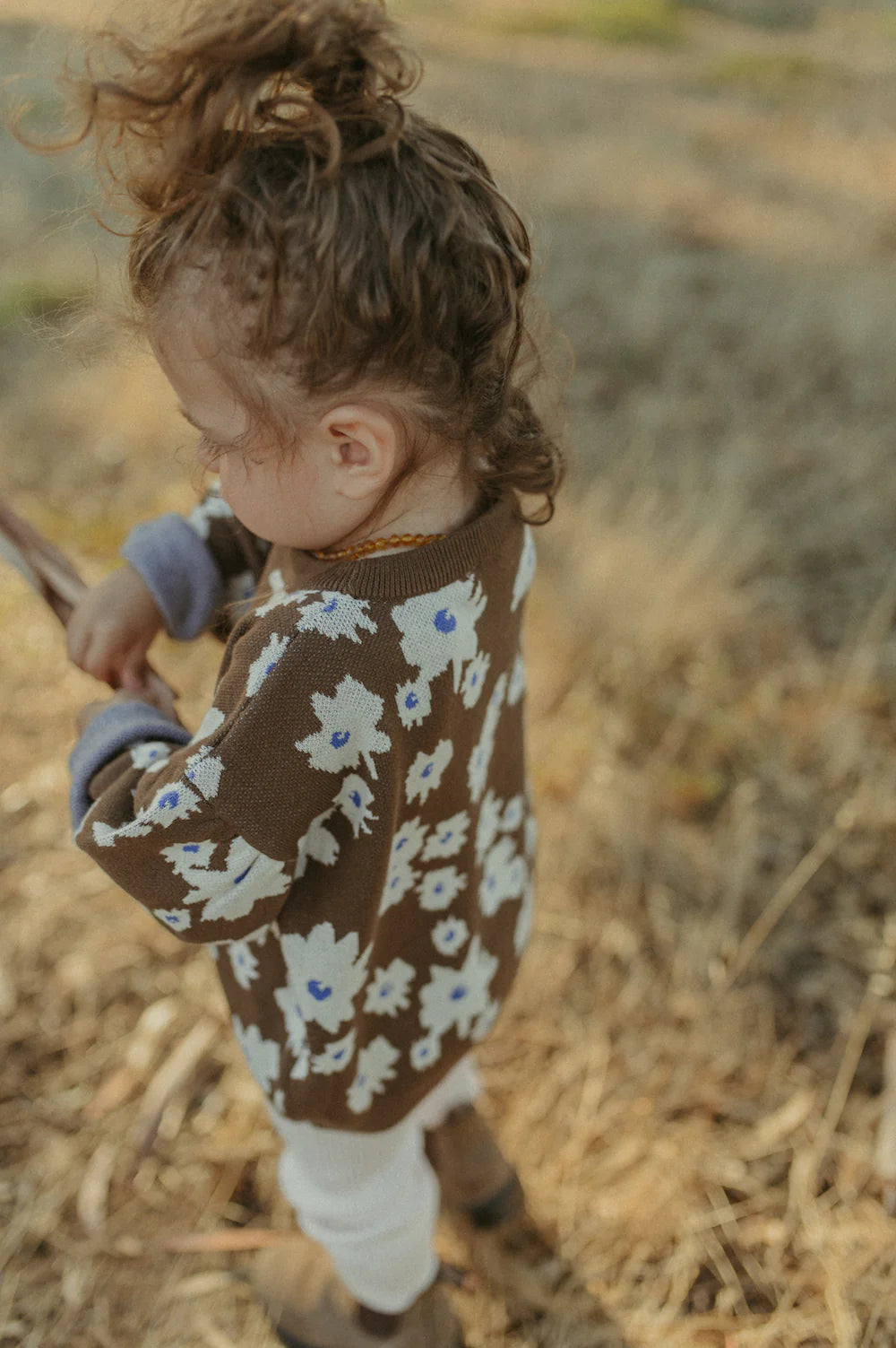 Grown Organic Knit Pull Over Petal