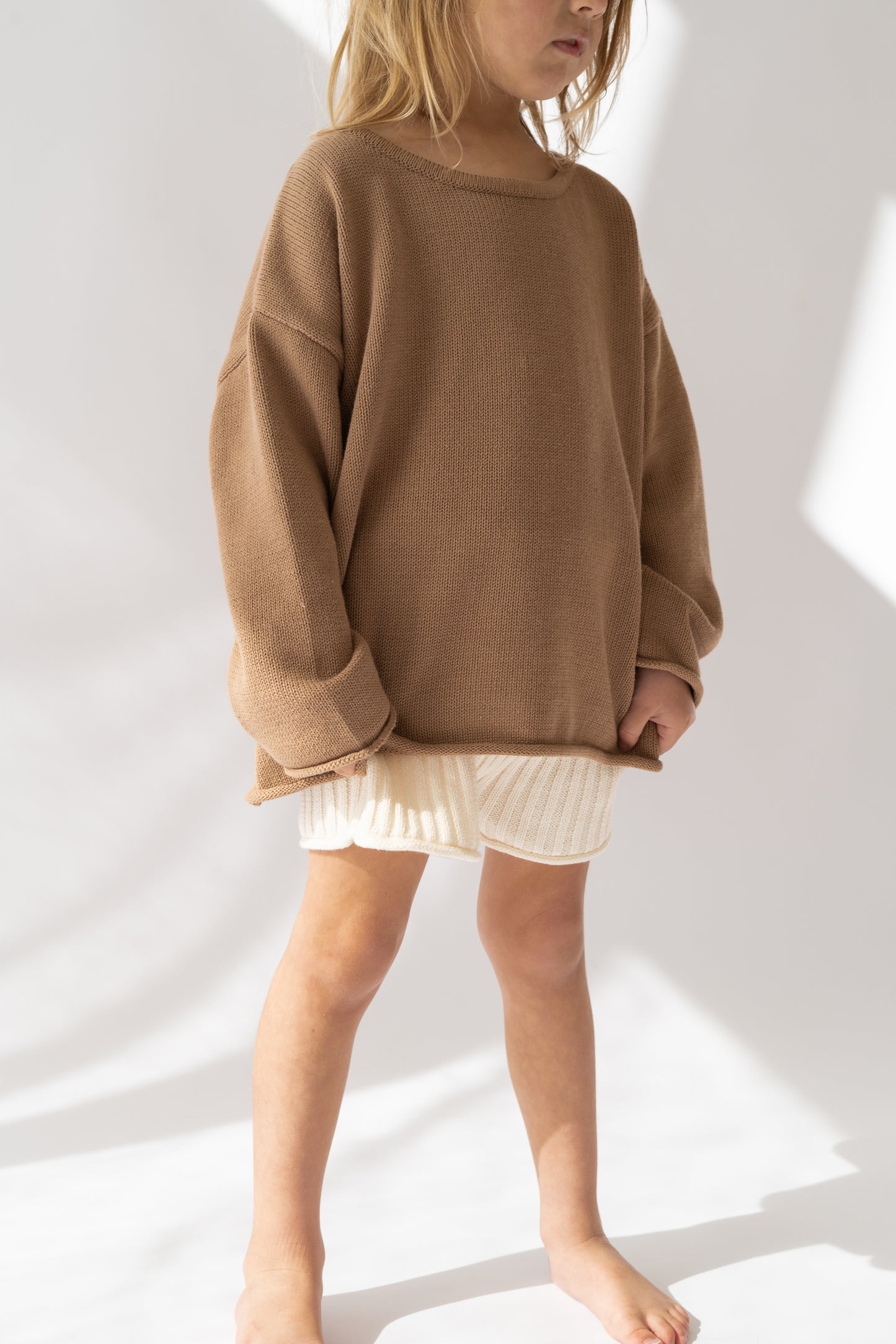 Illoura The Label Essential Knit Jumper Chocolate