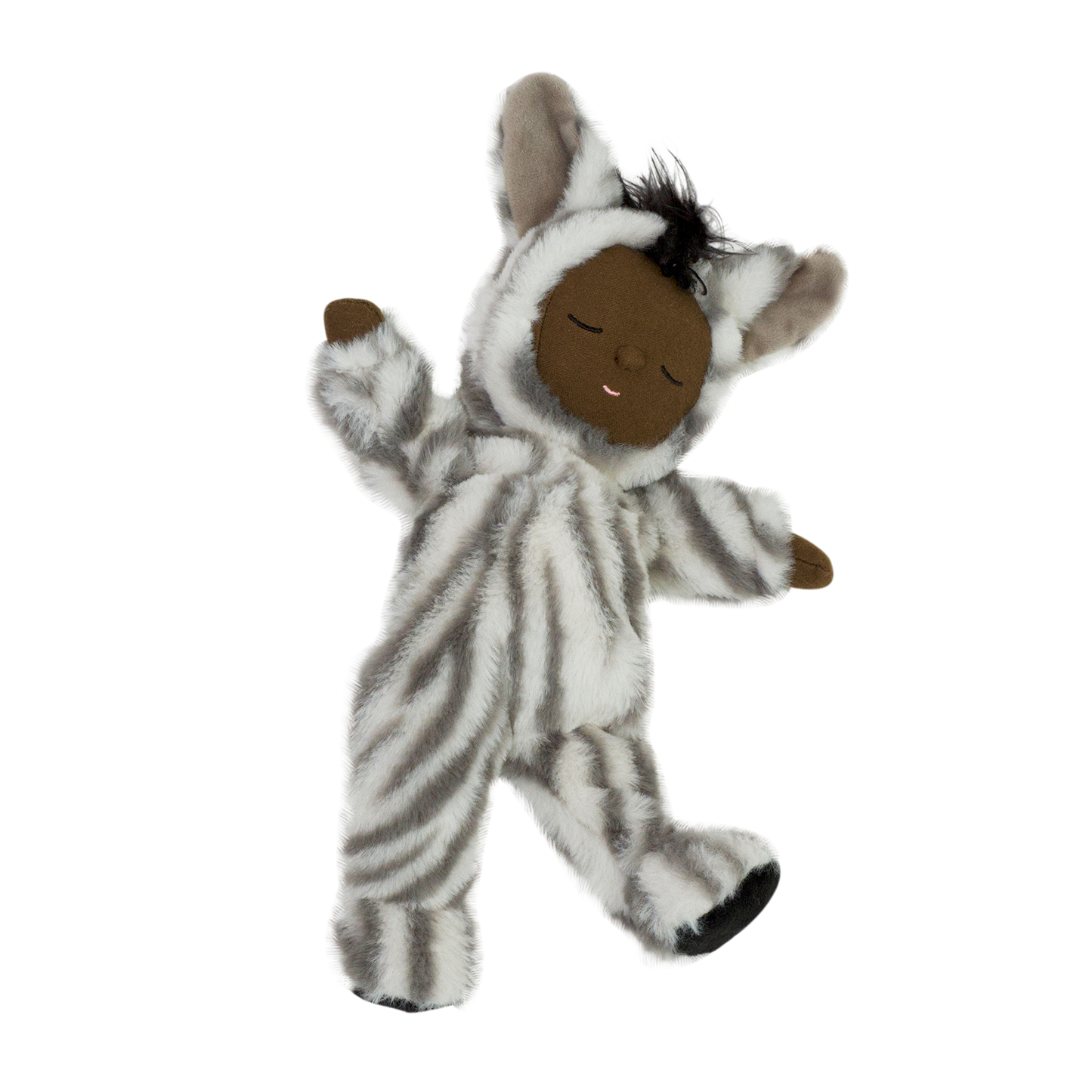 Olli Ella Cozy Dinkums Zebra Mini White