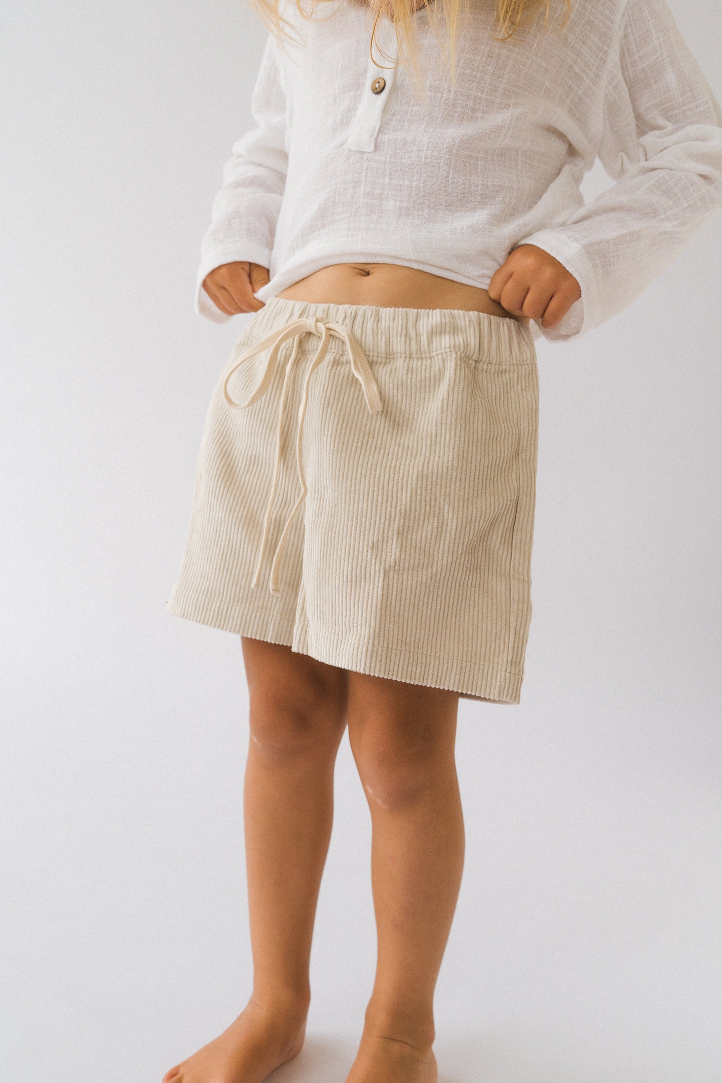 Illoura The Label Bowie Shorts Natural Cord