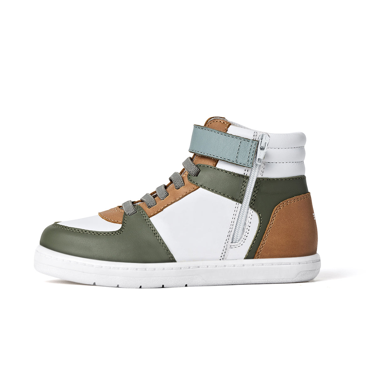 Pretty Brave Hi Top Khaki Mix