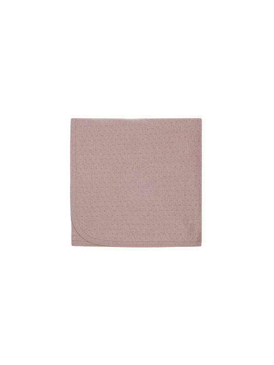 Quincy Mae Pointelle Baby Blanket Lilac