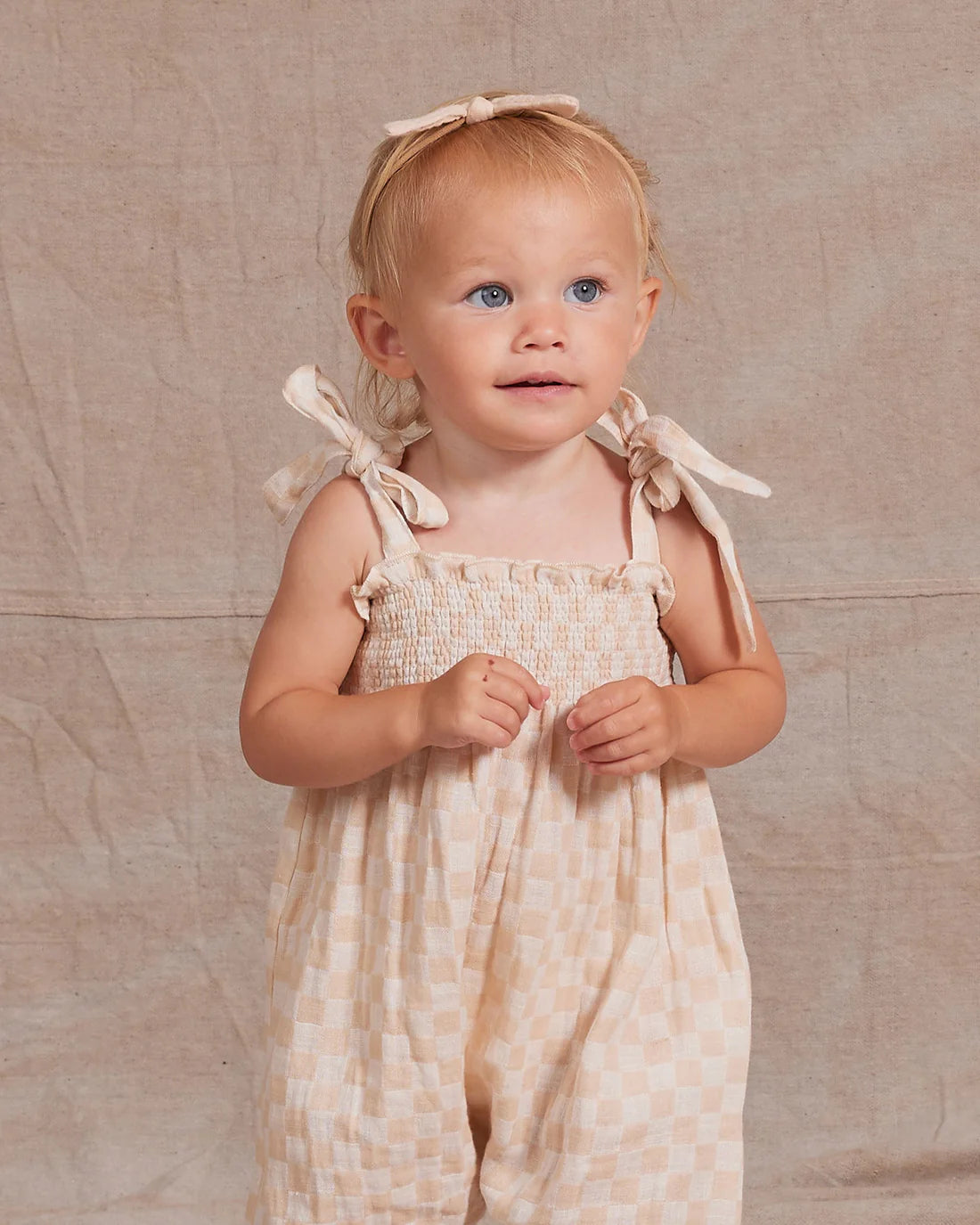 Rylee + Cru Sawyer Jumpsuit Shell Check