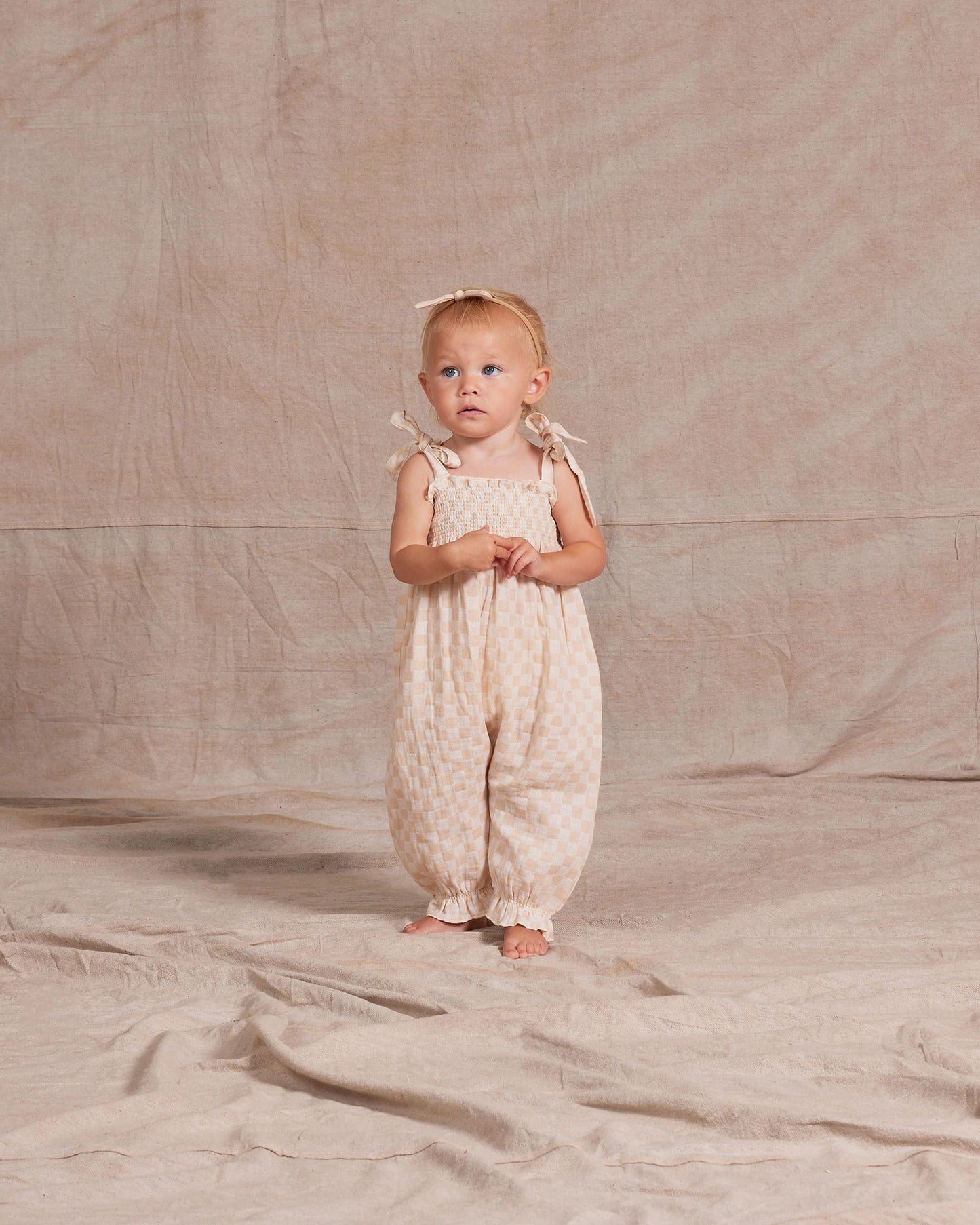 Rylee + Cru Sawyer Jumpsuit Shell Check