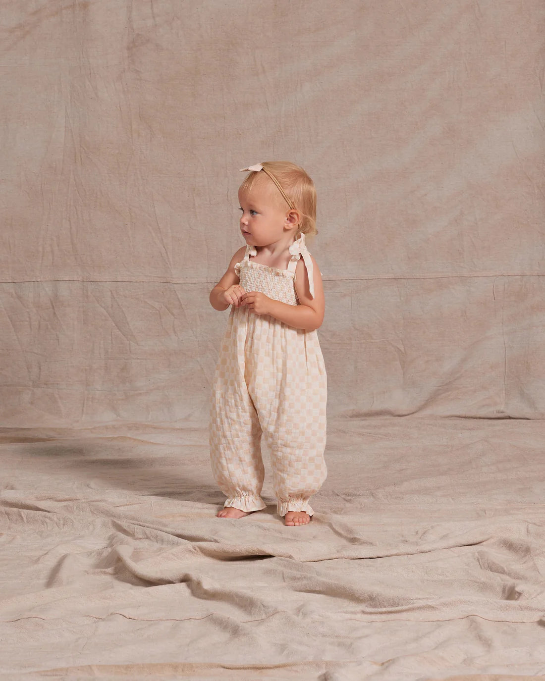 Rylee + Cru Sawyer Jumpsuit Shell Check