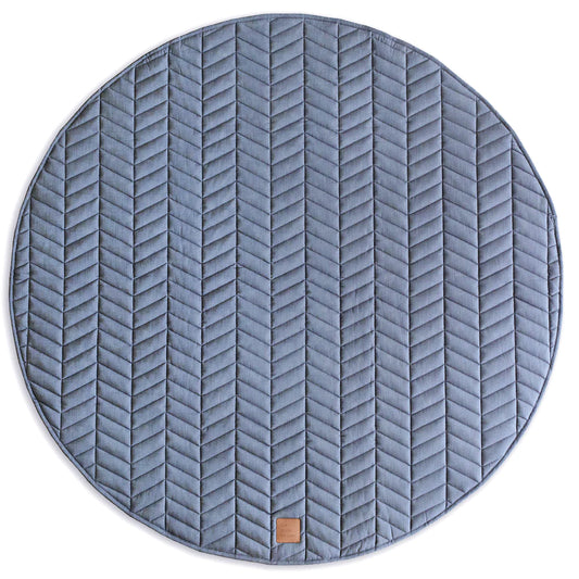 The Muse Edition Linen Baby Play Mat Ocean