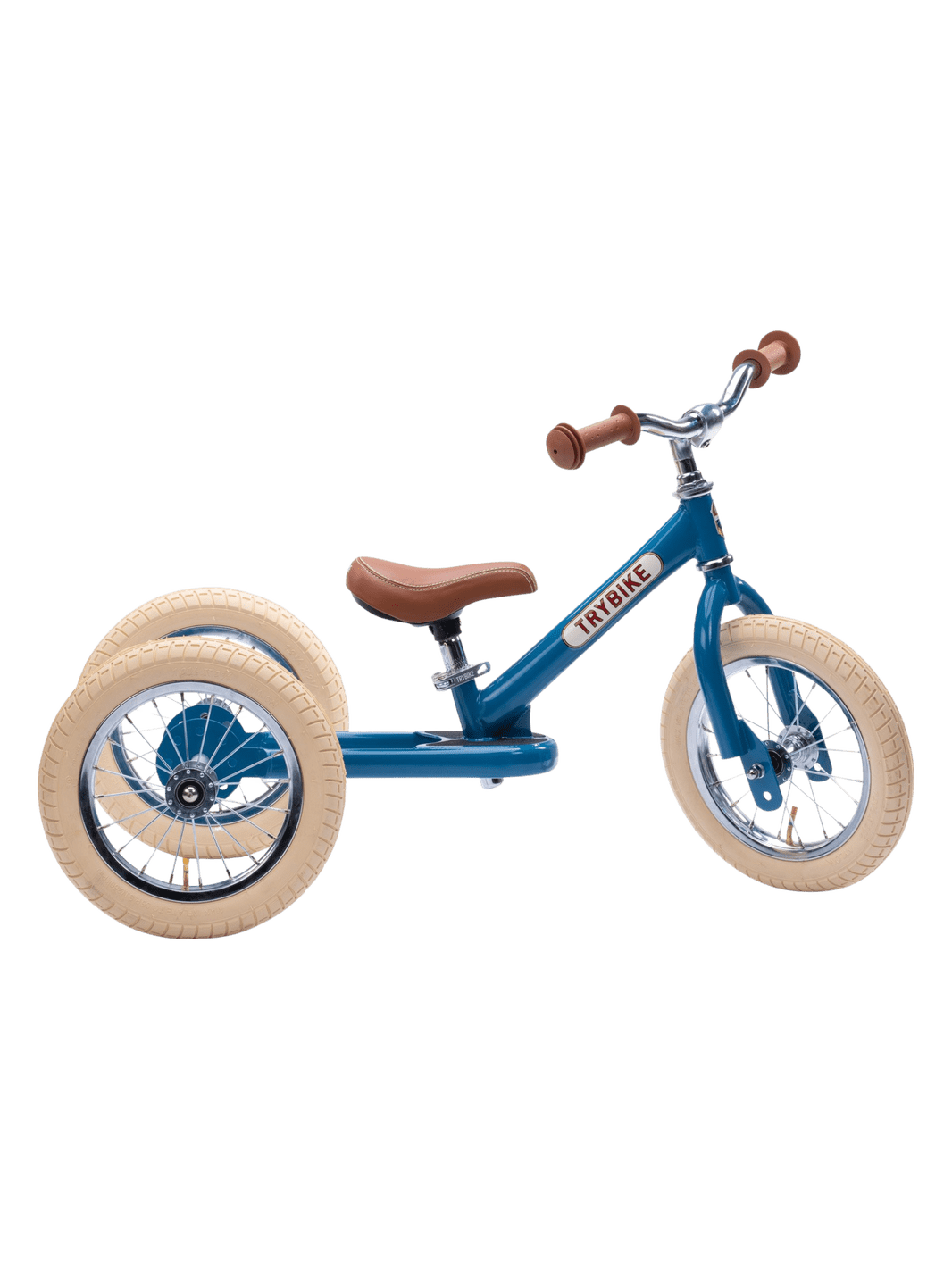 Trybike 2 in 1 Balance Bike Blue Steel