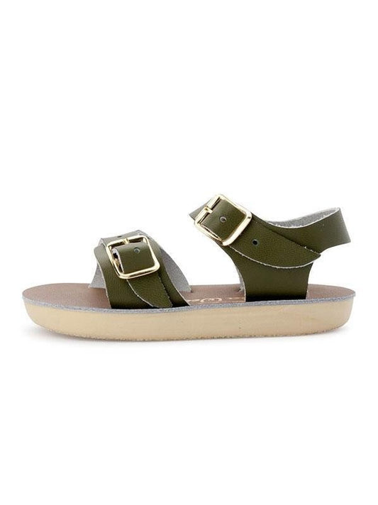 Salt Water Sandals Sun San Sea Wee Olive