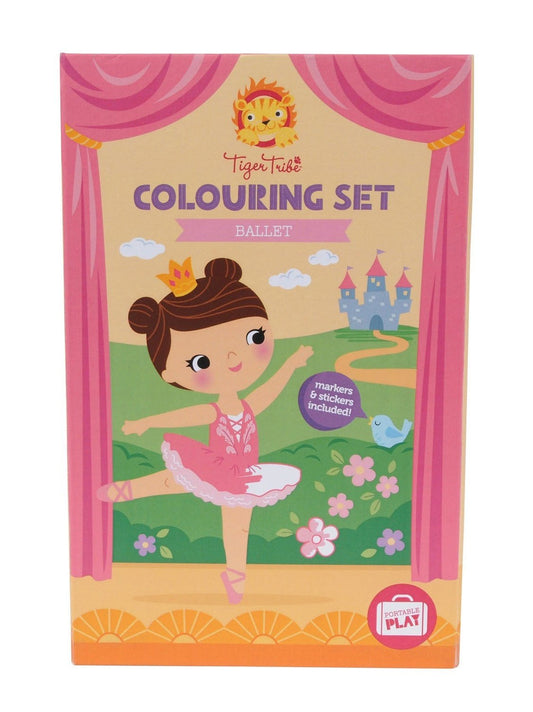 Tiger Tribe Colouring Set Ballet